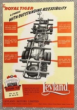 LEYLAND Royal Tiger Bus & Coach Sales Brochure Sep 1950