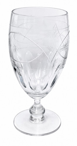 Large art deco hand blown - art,