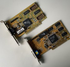 2 x Vintage Graphics Cards - ProLink MVGA-CLM30P and S3 Trio 3D/2X