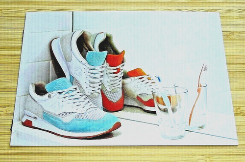 Sneakers postcard new - postcard, ~