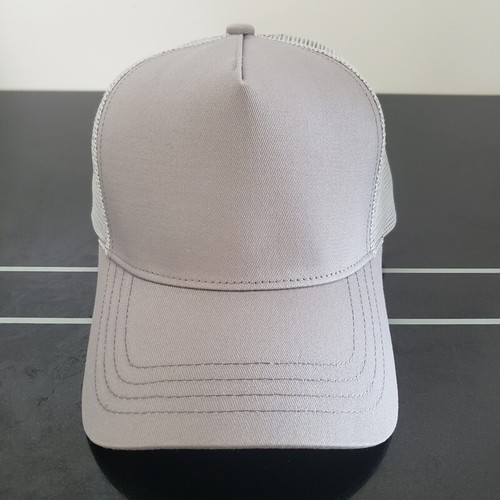 Grey oversize plain baseball - grey,
