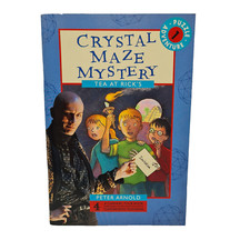Crystal Maze Mystery Tea at Rick's Peter Arnold Puzzle Adventure Book 1993