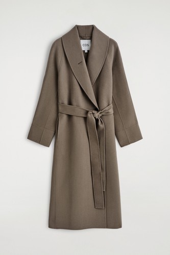Cos belted double faced wool - cos,