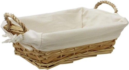 Rectangular wicker bread - wicker,