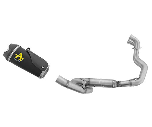 Full system exhaust arrow dark - exhaust,