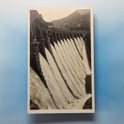 Rhayader postcard c1932 real - postcard,
