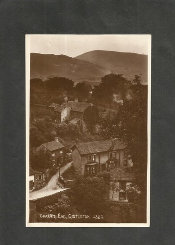 Postcard derbyshire castleton - postcard,