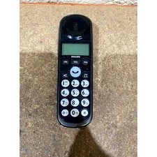 Philips XL3402B/05 Cordless Phone Handset Only Battery-Powered Digital Display