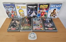Sony PSP Job Lot x10 Games & UMD Films PlayStation Portable Vice City Stories