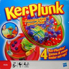 KerPlunk Game by Hasbro 2009 'A Nerve-Racking Game of Skill' ~ Ker-Plunk (5+)