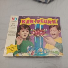 Vintage 1992 Kerplunk Ker-Plunk Board Game MB Games Excellent condition 