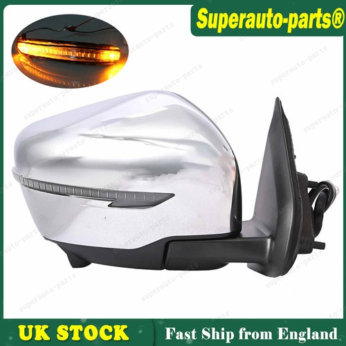 Front right chrome door wing - chrome,