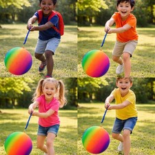 Kids Inflatable Neon Rainbow
