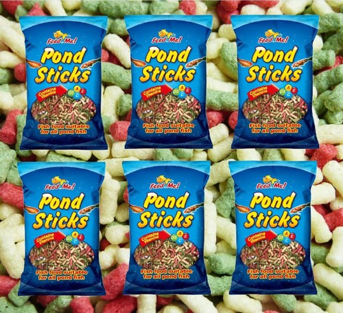 Pond sticks fish - fish, food