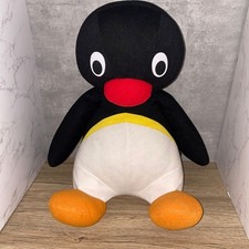 Pingu Plush Soft Toy 18" The Pygos Group 2007 Vintage Penguin Stuffed Toy