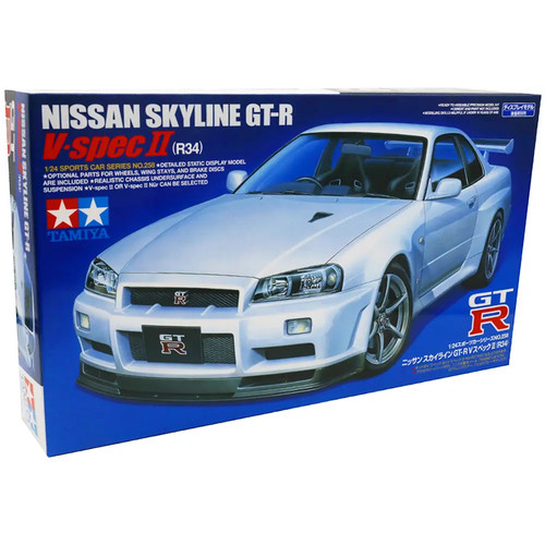 Tamiya nissan skyline r34 - gt-r,