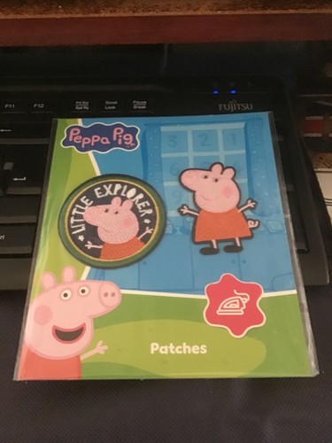 Peppa pig iron fabric - peppa,