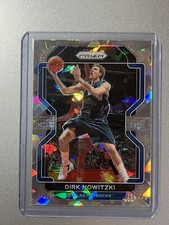 Dirk Nowitzki  Dallas Mavericks  Panini Prizm NBA 21-22  CRACKED ICE PRIZM