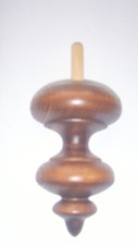 *Single centre of base 1/2  Clock / furniture Finial Style 10BFstained version