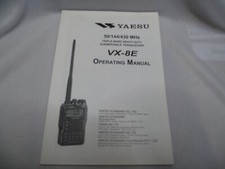 Yaesu VX-8E Operation Manual - Radioworld UK
