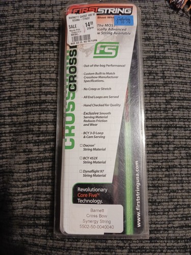 First string barnett crossbow - barnett,