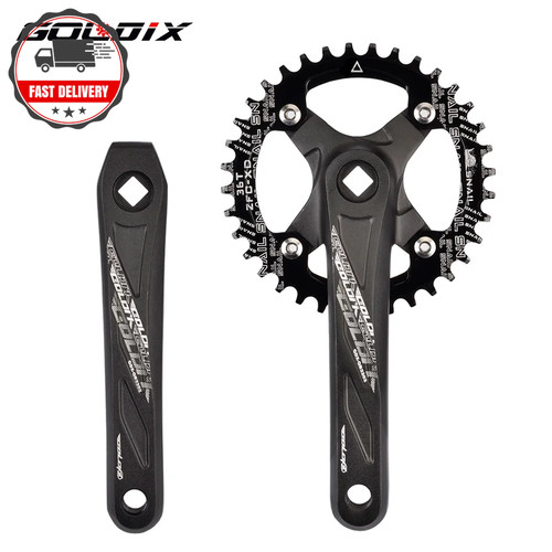 Goldix mtb crankset - goldix, square