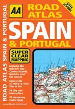 AA Road Atlas Spain and Portugal (AA Atlases and M... by AA Publishing Paperback