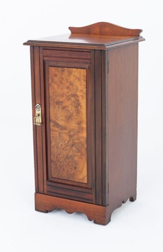 Victorian bedside cabinet - bedside,