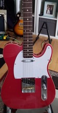 Telecaster Partscaster 60s Era with heal Truss Rod  Double Bound In DAKOTA RED
