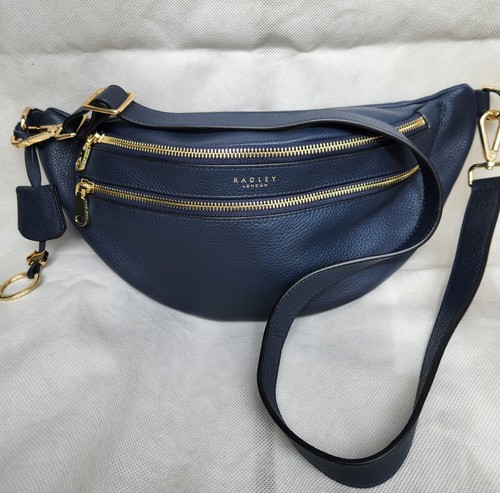 Luxury leather navy - luxury, radley