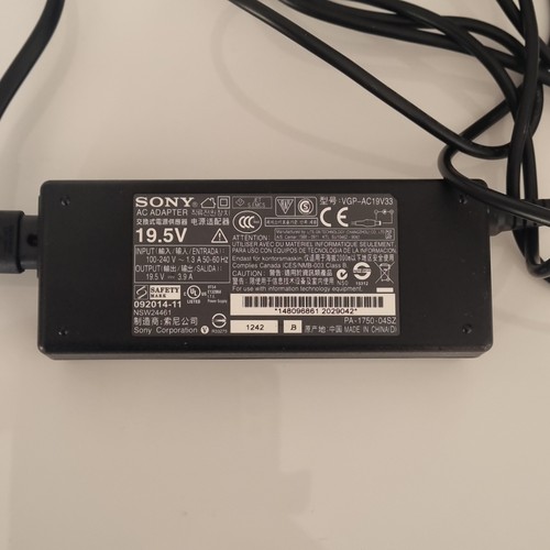 Sony vgp ac19v33 adapter - vgp-ac19v33,