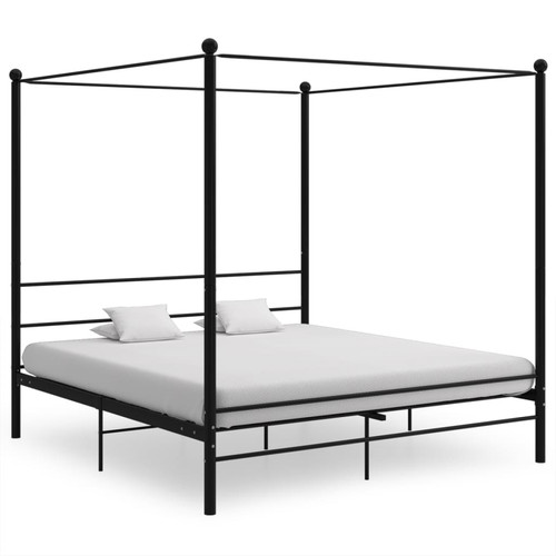 Canopy bed frame black - canopy,