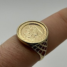 375 9ct real yellow gold - 375,