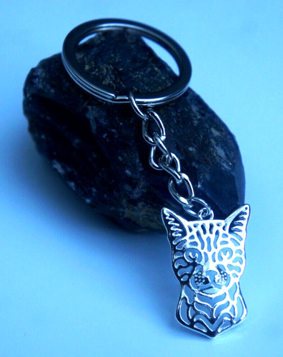 Bengal cat metal key - bengal,
