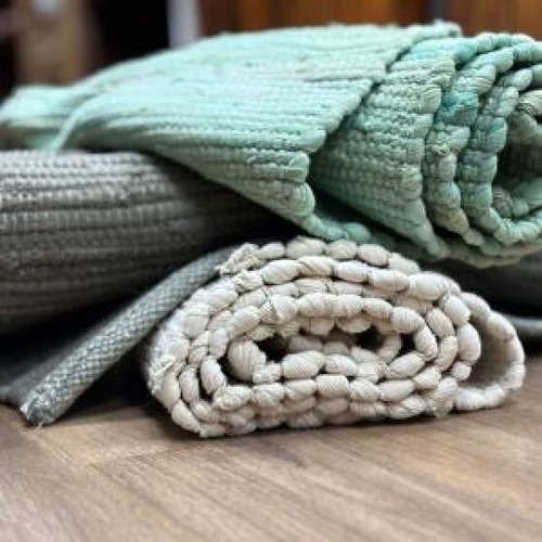 Cotton rugs indian handloom - cotton,