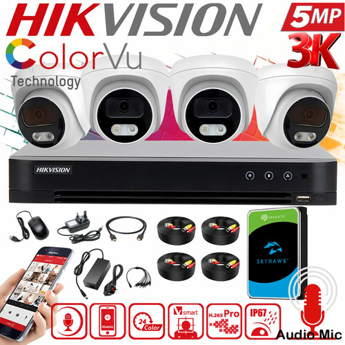 Hikvision 5mp colorvu night - colorvu,