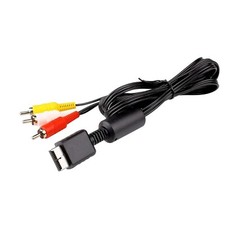 Sony Playstation TV AV Cable for PS1 PS2 PS3 Lead Composite Video Audio RCA 1.8M