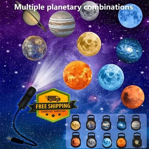Led star galaxy projector lamp - led,