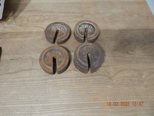 Vintage cast iron platform - cast,