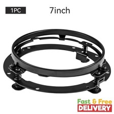 7 inch Black Round Headlight Mount Bracket Holde Mounting Ring For Jeep Wrangler