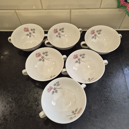 Royal doulton pillar rose - 6, x