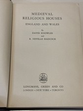 Medieval religious houses - medieval,