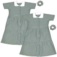 Girls 2 Pack Gingham School