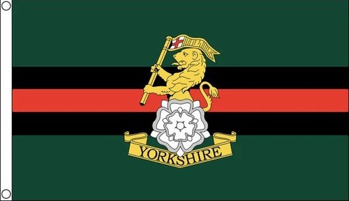 Yorkshire regiment flag - regiment, 5'