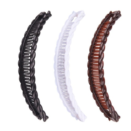 Large banana hair - 3x, clip