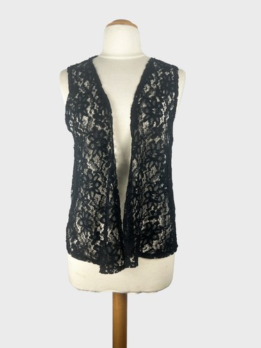 Black lace waistcoat 12 - 10,