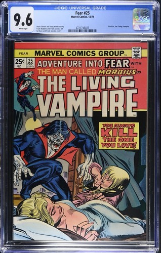 Fear marvel comics - 25,