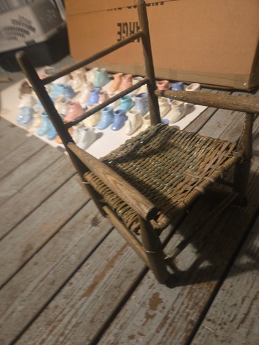 Antique primitive child - primitive, child's
