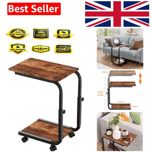 Height adjustable rustic brown - height,