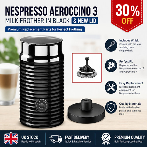 Nespresso aeroccino milk - nespresso, 3